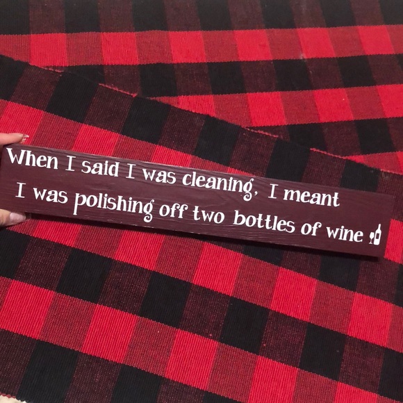 Wine Handmade sign - Picture 7 of 8